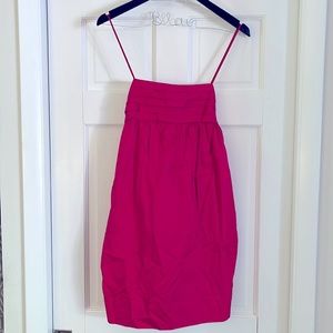 Knee length cocktail dress in berry!